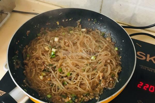 蚂蚁上树的做法图解4