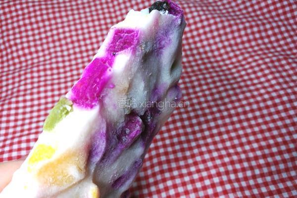 缤纷水果酸奶冻的做法图解12