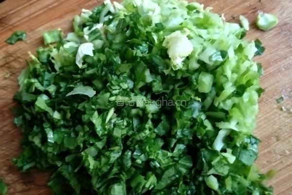 腊肉芥菜炒饭的做法图解4
