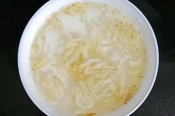 虾皮瘦肉蔬菜粥 (宝宝辅食）的做法图解3