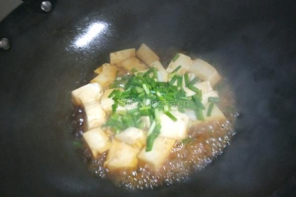 小葱烧豆腐的做法图解8