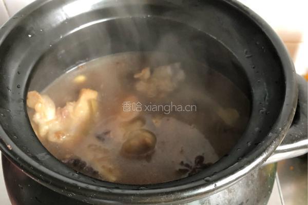 猪蹄黄豆的做法图解8