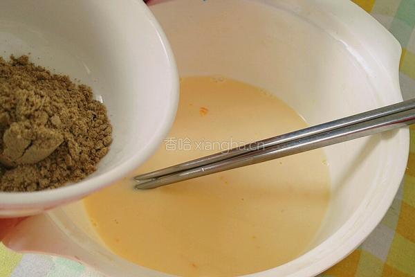芝麻牛奶煎饼的做法图解5