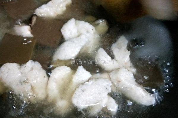 虾滑鸭血汤的做法图解9