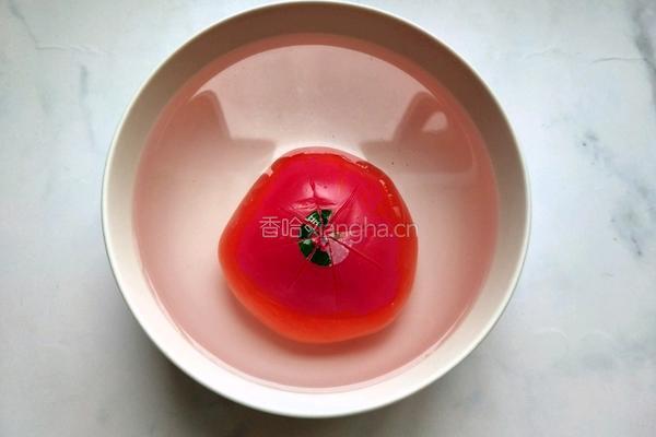 番茄鸡蛋拌面的做法图解2
