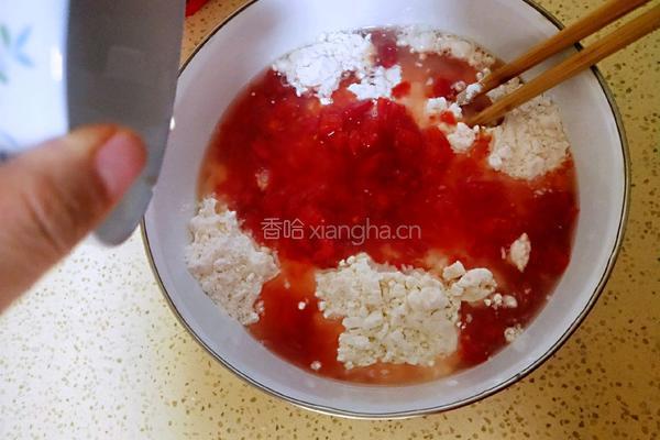 番茄鸡蛋卷的做法图解4