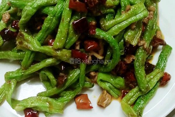 干煸豆角的做法图解8