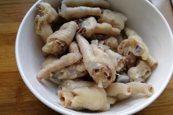 凉拌鸡爪的做法图解3