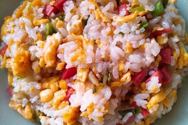 蛋炒饭的做法图解3