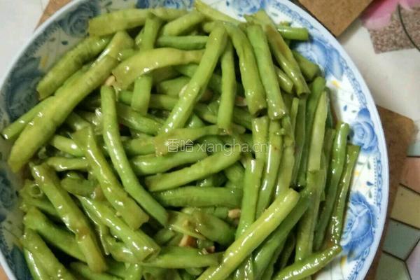 炒豆角的做法图解6