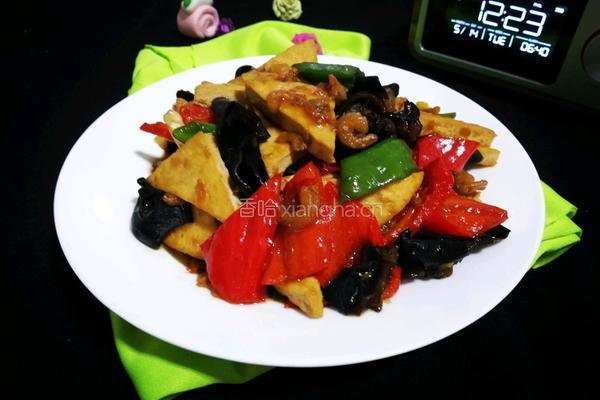 虾米炒豆腐干的做法图解14
