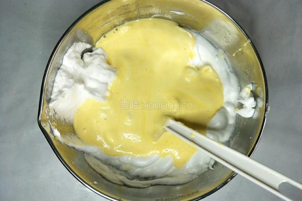 海盐香葱肉松蛋糕卷的做法图解9