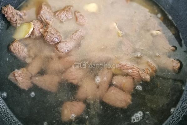 牛肉腐竹煲的做法图解12