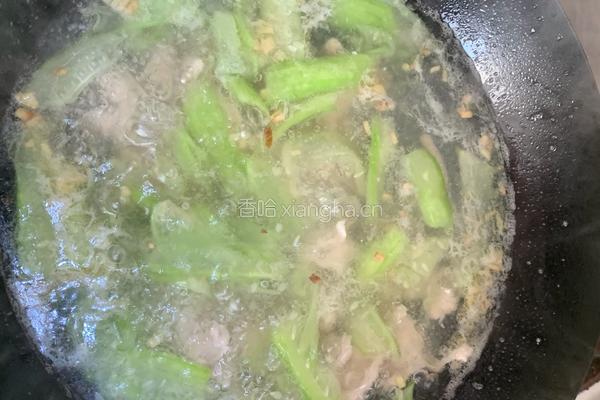丝瓜滑肉汤的做法图解11