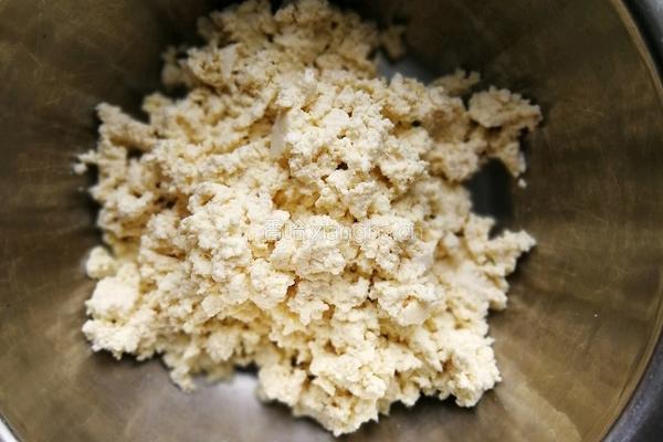 韭菜豆腐饼的做法图解4