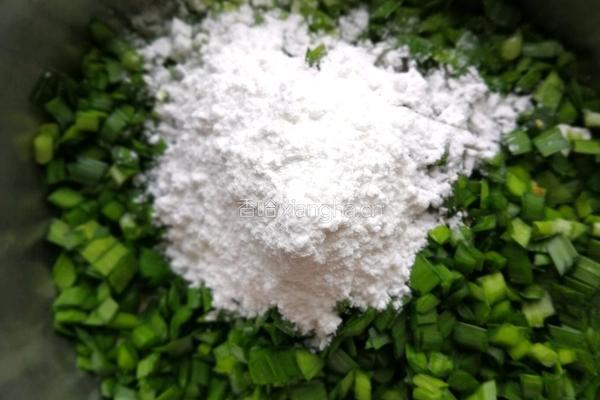 韭菜豆腐饼的做法图解6