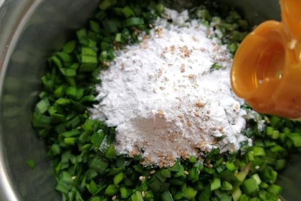韭菜豆腐饼的做法图解10