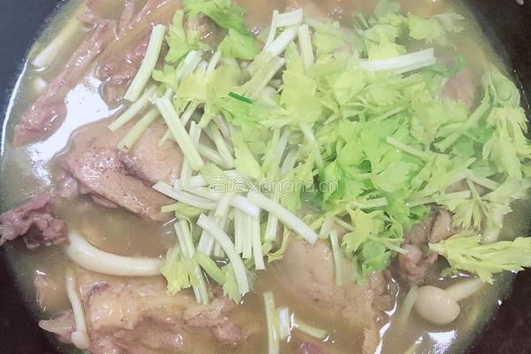 咖喱鸭腿面的做法图解9