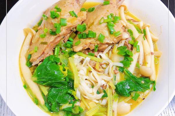 咖喱鸭腿面的做法图解14