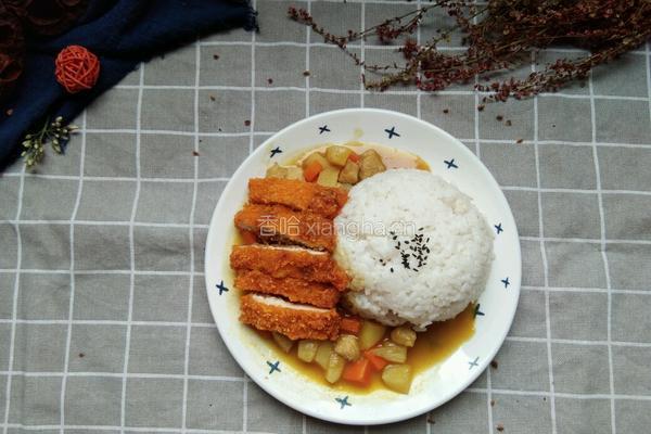 咖喱鸡排饭的做法图解19