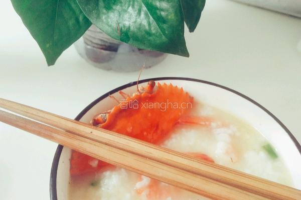 虾蟹海鲜粥的做法图解6