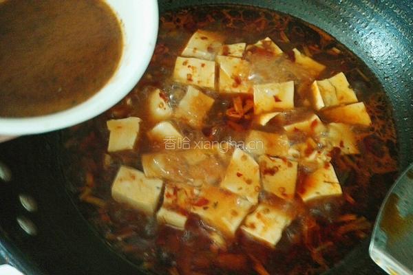 麻婆豆腐的做法图解11