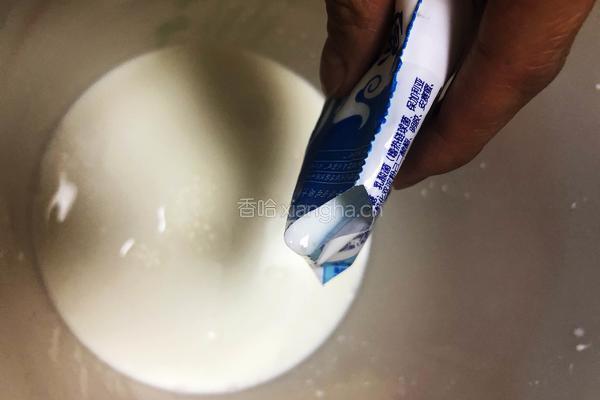 自制葡萄干酸奶的做法图解3