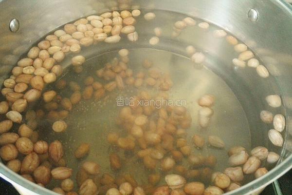 冬瓜青菜花生牛肉丸子汤的做法图解3