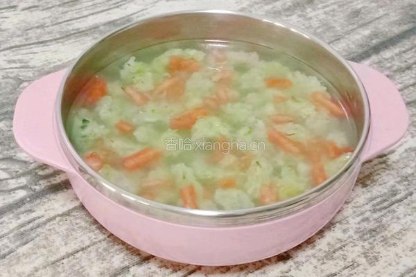 蔬菜粒粒面 (宝宝辅食）的做法图解10
