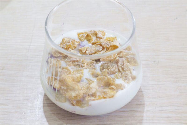 紫薯酸奶脆脆杯的做法图解6