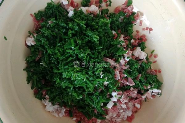 羊肉沙葱饺子的做法图解3