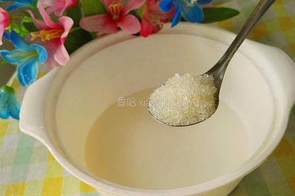 菠萝奶香西米露的做法图解5