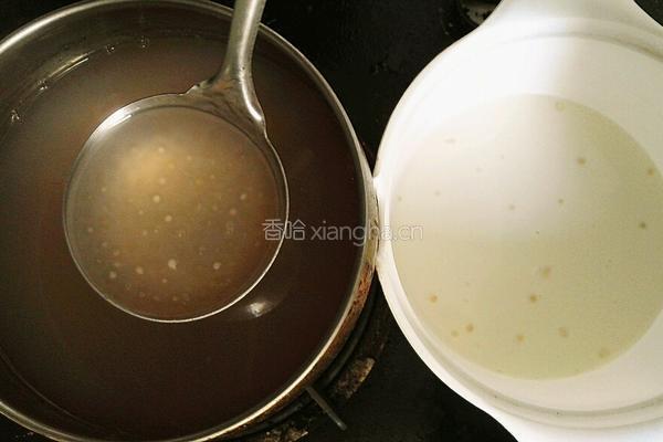 菠萝奶香西米露的做法图解8
