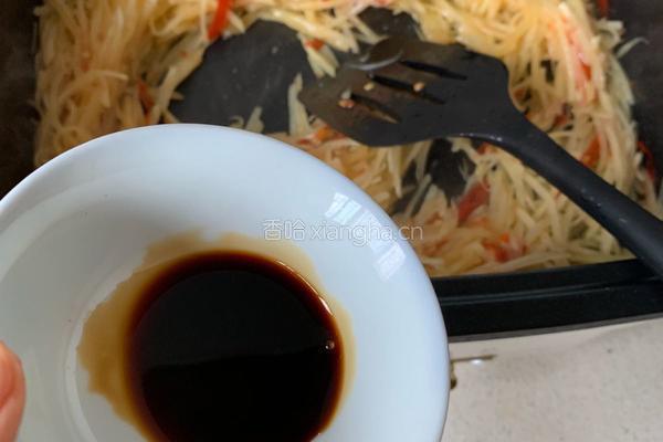 酸辣土豆丝的做法图解5