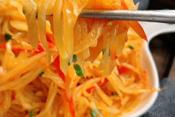 酸辣土豆丝的做法图解8