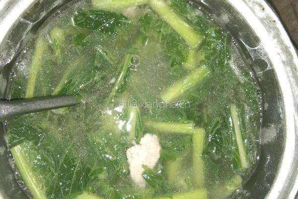 芥菜瘦肉汤的做法图解6