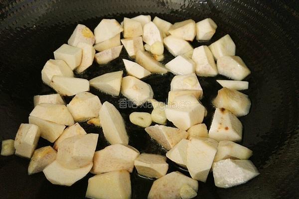 芋头烧豆角的做法图解6