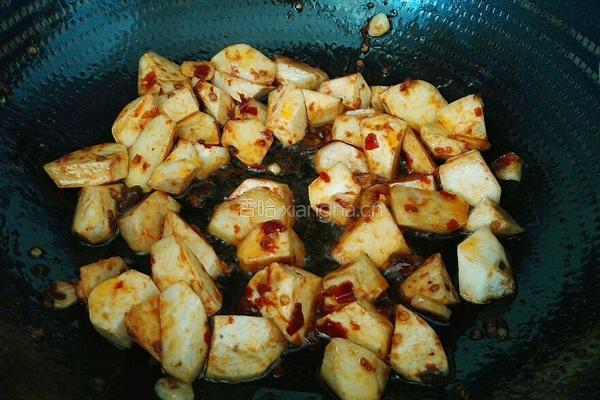 芋头烧豆角的做法图解8