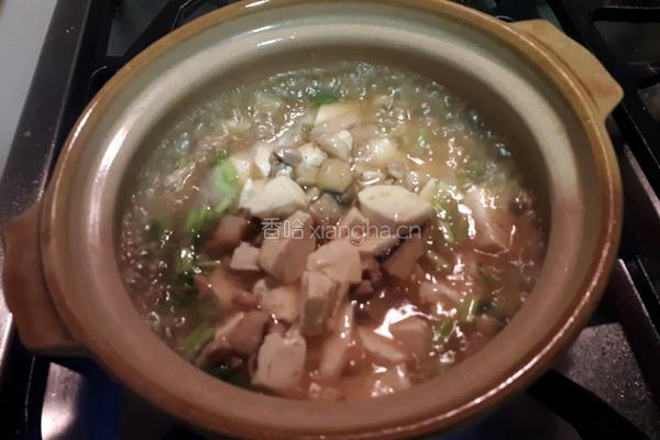 咸鱼豆腐煲的做法图解9
