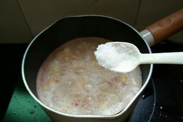 西红柿鸡蛋面线的做法图解10