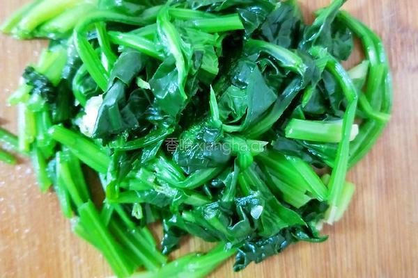 菠菜拌花生的做法图解9