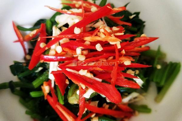菠菜拌花生的做法图解12