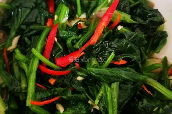 菠菜拌花生的做法图解14