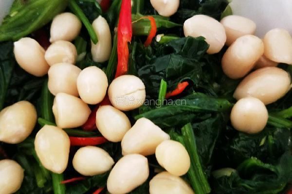 菠菜拌花生的做法图解15
