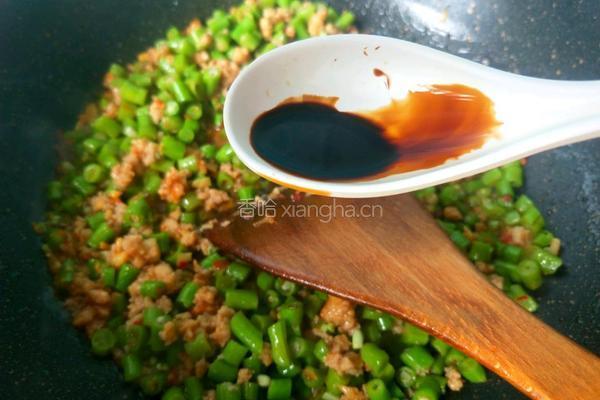 豆角炒肉沫的做法图解16