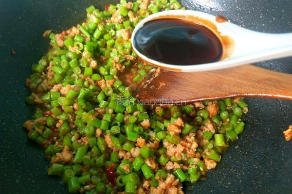 豆角炒肉沫的做法图解17