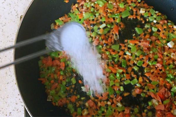 炒馒头的做法图解9