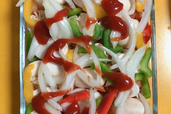 韩式鲜蔬牛肉肠焗饭的做法图解7