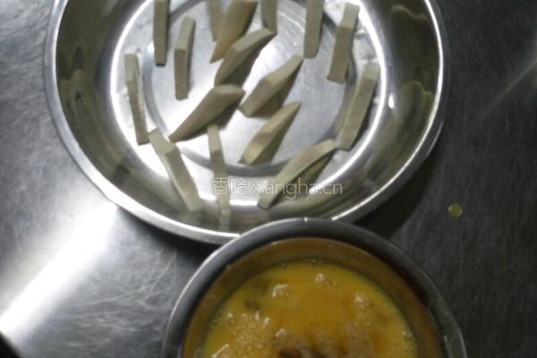 豆腐煎蛋的做法图解1