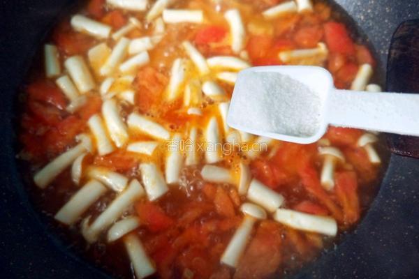 夏日轻食茄汁菌菇豆腐汤的做法图解14
